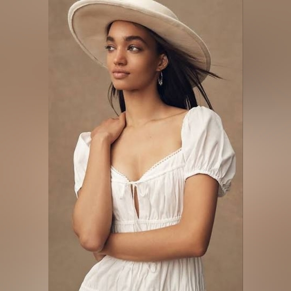 Reformation Rhett Organic Cotton Midi Dress - Picture 7 of 13